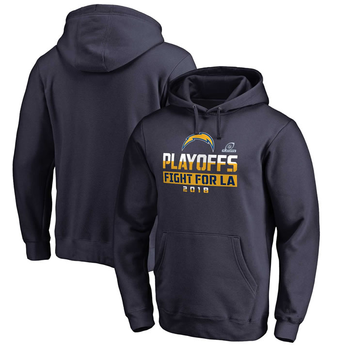 Men's Chargers Navy 2018 NFL Playoffs Fight For LA Pullover Hoodie,We sell and wholesale Men's Chargers Navy 2018 NFL Playoffs Fight For LA Pullover Hoodie on line form chian!